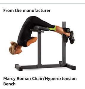 Best 3 Fit At Home Equipments To Train Back  Marcy adjustable  Roman Chair Hyperextension bench, exercise hyper bench JD-3  